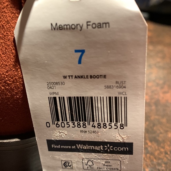 NWT Time and Tru ankle booties size 7 and 11 - Picture 8 of 8